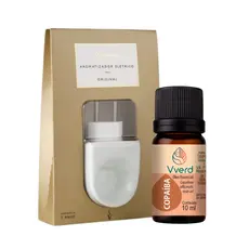 Kit Aromatizador Elétrico Via Aroma + Óleo Essencial Copaíba Vverd 10ml