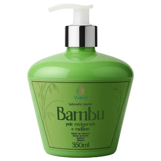 Sabonete Liquido Glicerinado de  Bambu Vverd 350 ml Concentrado