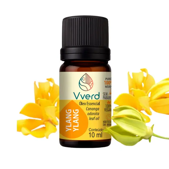 Óleo Essencial Vverd Ylang Ylang 10ml - Transforma Momentos