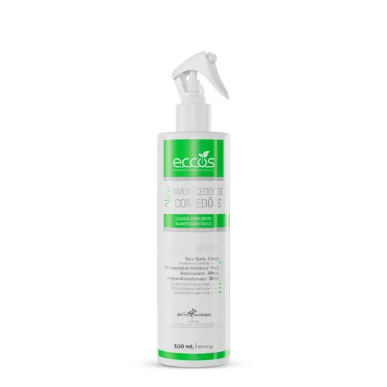 Emoliente Líquido Nano Amolecedor De Comedões 300ml Eccos