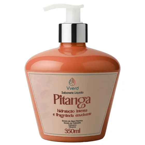 Sabonete Liquido Glicerinado Pitanga Vverd 350 ml Concentrado