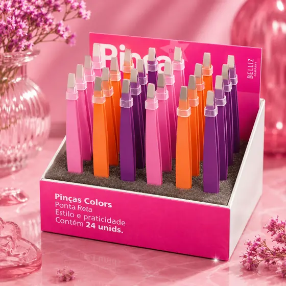 Pinças Colors  - Ricca (1 UNIDADE)