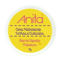 Cera Hidratante de Unhas e Cutículas Com Óleo de Cravo e Melaleuca 7g Anita