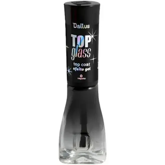 Esmalte Top Coat  Glass  -  Dailus