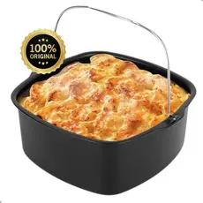 Forma Assadeira Cesto AirFryer, Forno e Fritadeira - Todas As Marca Antiaderente