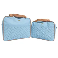 Kit Bolsa Saída De Maternidade 2 Peças Qualidade Impecável