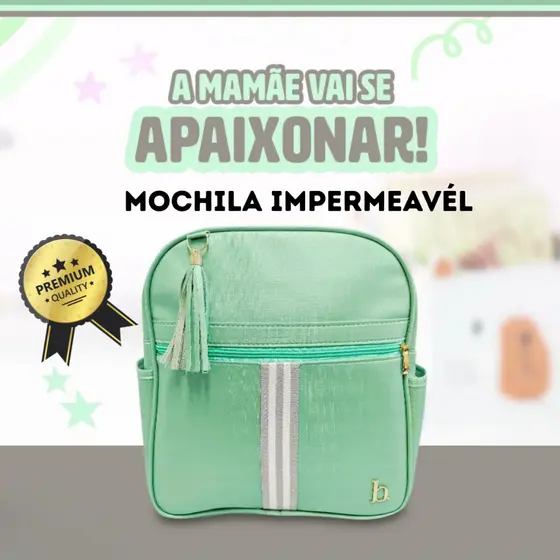 Bolsa Maternidade Mochila Grande