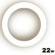Lâmpada Fluorescente Circular 22w Branco quente Para Lupa de Podologia e Luminária