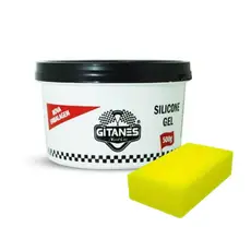 Silicone Gel Automotivo Gitanes para Plastico e Couro, como Bancos, Painéis, Para-Choques e Polainas