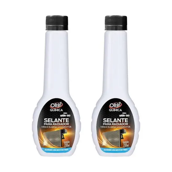 Selante para Radiador Orbi 200ml veda e elimina vazamentos