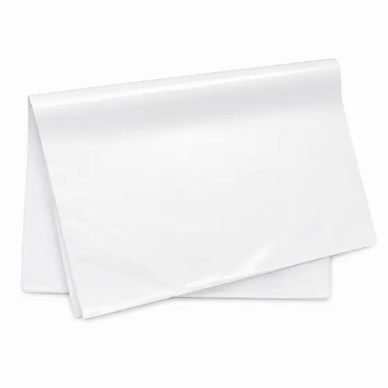 Papel Seda Branco 30x50 cm - 100 e 50 folhas - calçados, embrulho, presente, artesanato - Papelaria