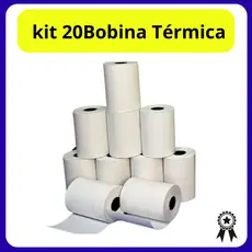 Bobina Térmica 57mm mini impressora profissional e maquina de cartão