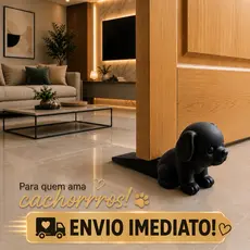 Trava Porta CACHORRINHO decoração casa | Calço para Porta Cunha Calço Divertido Anti-impacto