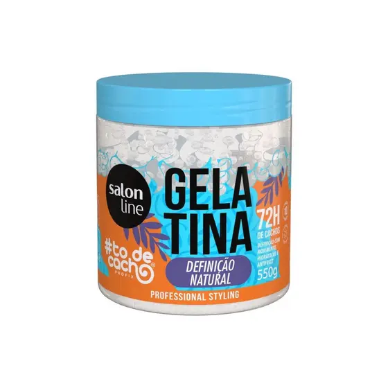 Gelatina Todecacho Definição Natural 550g Salon Line