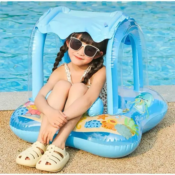 Boia Bote Bebê Cobertura Fralda Infantil  Boia Piscina Bebe
