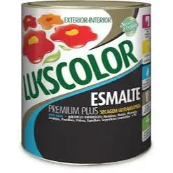 Tinta Esmalte Brilhante Base de Água 900ml - Lukscolor