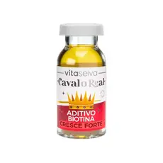 Aditivo Capilar Vita Seiva Cavalo Real Biotina 10ml Cresce Forte
