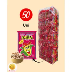 Fardo Pipoca doce c/ 50 unids de 12g cada (Pequena) - EMILIA