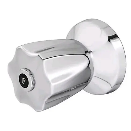 Acabamento para registro estria Deca 3/4 ABS Cromado C 50