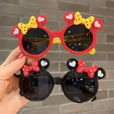 Óculos De Sol Infantis Meninas Polarizados Dos Desenhos Animados Mickey Bebê Proteção UV Bonito Menina Guarda -