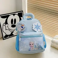 Mochila Escolar Princesa Elsa Infantil , Menino Aranha Ultraleve Com Redução De Carga