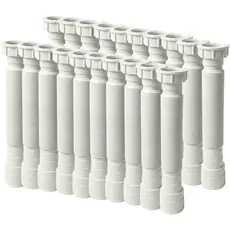 Kit 20un Sifão Para Pia De Cozinha Banheiro Tanque Sanfonado