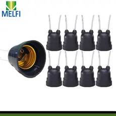 Kit Bocal De Lampada Reforçado Soquete Com Rabicho E27