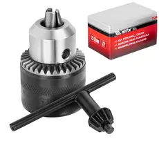 Kit Mandril Chave Para Furadeira Rosca 1/2 1,5-13MM MTX