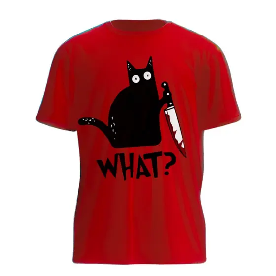 Camiseta Gato Camiseta Gato What Camiseta Meme Camiseta Geek