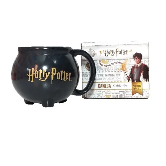 Caneca Harry Potter Caldeirão Caneca 3d Harry Potter