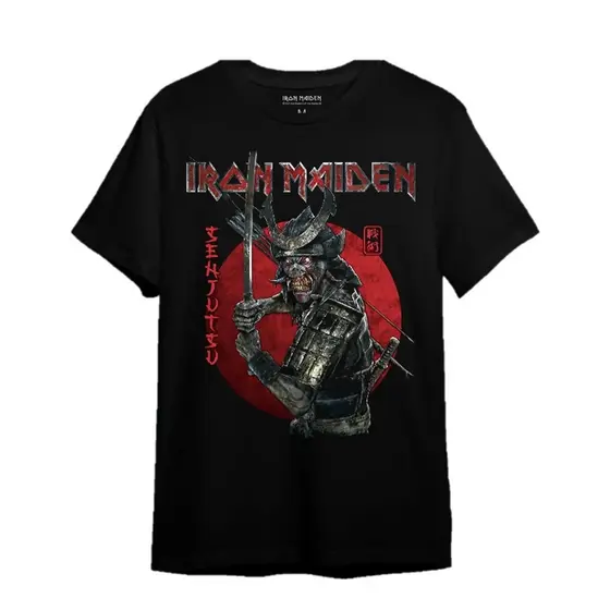 Camiseta Iron Maiden Senjutsu Camiseta Banda Iron Maiden
