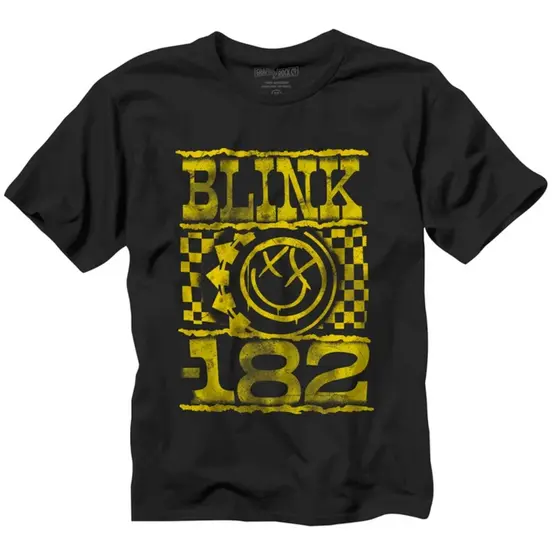 Camiseta Blink 182 Camiseta Banda de Rock Blink 182