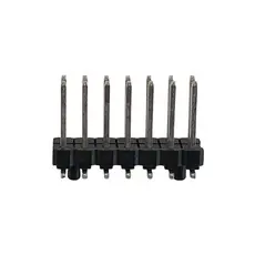 10 Barras de Pinos Smd 180 Graus 2x7 Passo 1,27cm