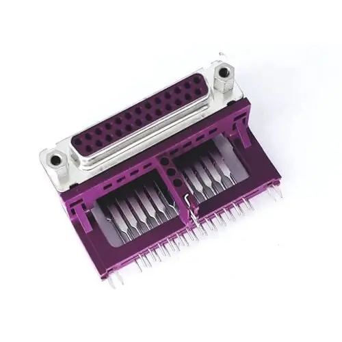 Conector Db25 Femea Para Reparo Placa De Computador Foxconn