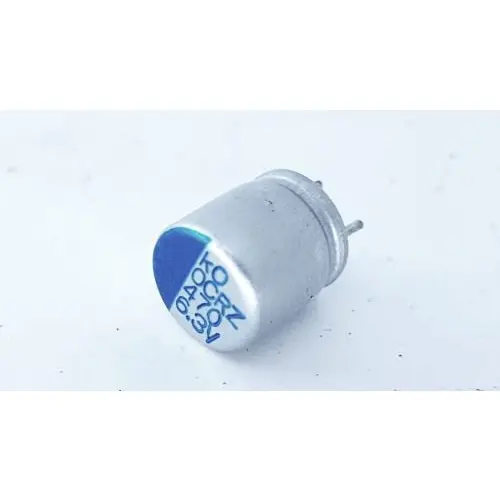 10 Peças Capacitor Eletrolítico Smd 470 X 6,3