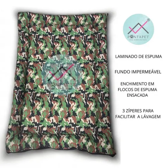 colchonete pet gigante para cães e gatos cama Grande Com Zíper fundo impermeável 140x100