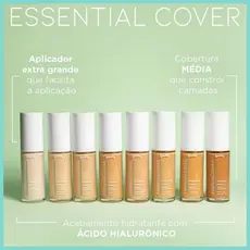 Corretivo Líquido Essential Cover Luisance Alta Cobertura Longa Duração