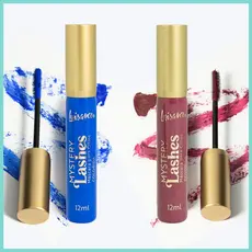 Máscara de Cílios Colorida Luisance Mystery Lashes Alongadora Azul Vinho Definição Volume
