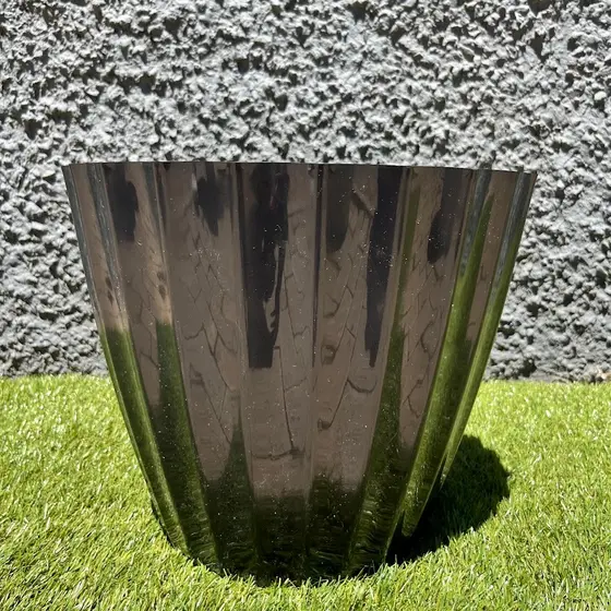 Vaso Polietileno Para Plantas Jardim Sala Luxo bojo Medio 35x29