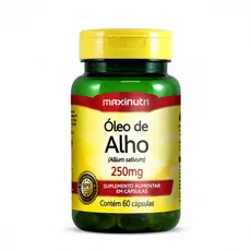 Óleo De Alho 60cps 250mg Maxinutri
