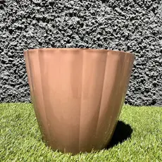 Vaso Bojo Canelado – Modelo Moderno para Jardim e Paisagismo