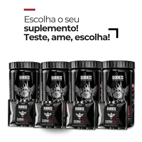 Carnibol - 2, 3 ou 4 Doses - Proteína da Carne - Darkness - Porcionado -  Sabores Diversos