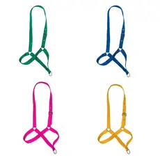 Cabresto De Nylon Reforçado Para Bezerro de Várias Cores Rosa Verde Azul Amarelo