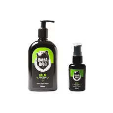 KIT Balm Hidratante 300ml + Óleo Alecrim Barba de Urso
