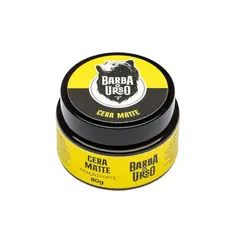 Cera Pomada Modeladora de Cabelo com efeito matte sem brilho Barba de Urso 80gr