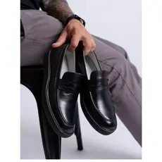 Sapato Mocassim Social em Couro Latego Vittorio Sofisticação e Conforto para o Seu Dia Dia Dia dos Pais