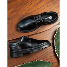 Sapato Social Masculino Lorenzo Blaqueado Sola Alta Elegante Dia dos Pais