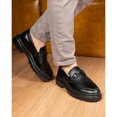 Sapato Social Mocassim Masculino Santorini Solado Costurado Elegante Oxford Festa Dia dos Pais