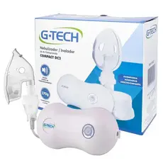 Nebulizador Compressor G-Tech Compact DC2 Branco 100V/240V