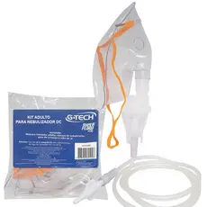 Kit Para Nebulização Com Pino DC1 DC2 G-tech Mascara Adulto ou Infantil